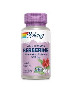 SOLARAY BERBERINE 500MG 60CAPS