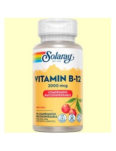 SOLARAY VITAMIN B-12 90 COMP SUBLING