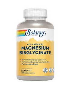 SOLARAY MAGNESIUM BISGLYCINATO 120CAPS