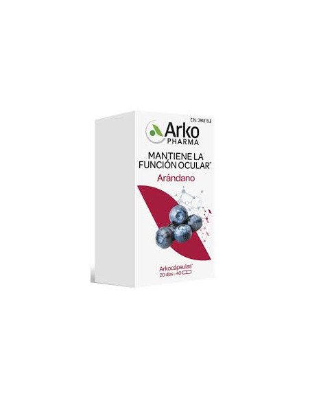 Comprar Arkocapsulas Arandano 45 Capsulas a precio online
