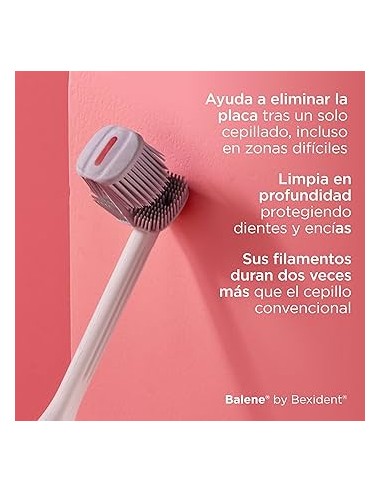 BEXIDENT BALENE ADULTO CORAL MEDIUM
