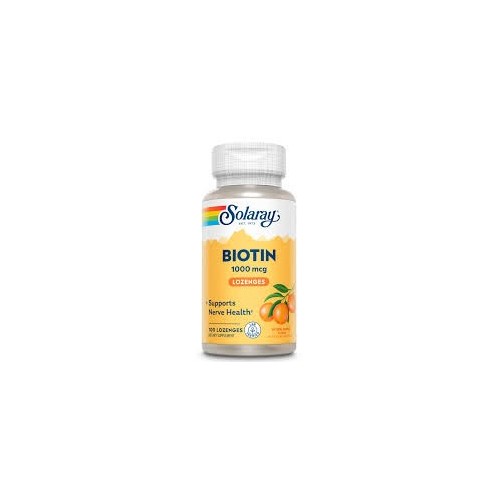 Solaray Biotin 1000mcg 100 Comp – imagen 2