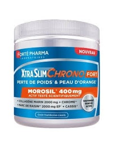 XTRASLIM CHRONO MOROSIL  400 MG 1 TARRO 205 G SABOR FRAMBUESA Y GROSELLA NEGRA
