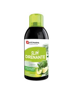 FORTE PHARMA SLIM DRENANTE 1 FRASCO 500 ML SABOR LIMA MENTA