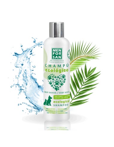 MENFORSAN CHAMPU ECOLOGICO SUAVE PERROS Y CACHORROS 300ML