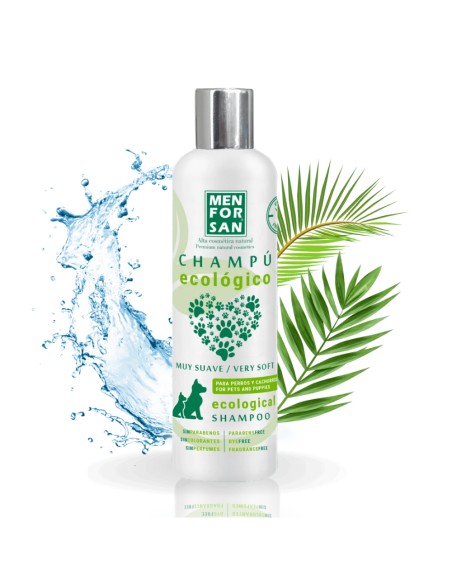 MENFORSAN CHAMPU ECOLOGICO SUAVE PERROS Y CACHORROS 300ML
