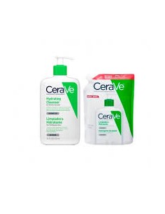 CERAVE PACK LIMPIADOR HIDRATANTE PIEL NORMAL SECA 473ML X 2