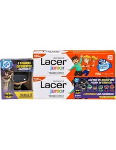 LACER JUNIOR DUPLO GEL DENTAL FRESA 2 X 75ML