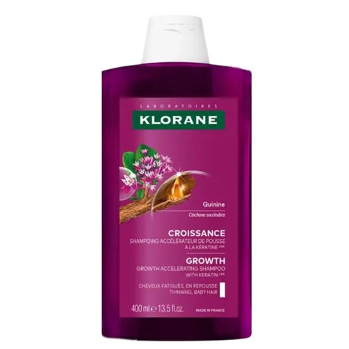 Klorane Crecimiento Champu Quinina Acelerador Del Crecimiento 400ml