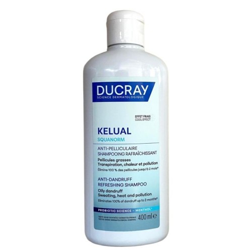Kelual Squanorm Anticaspa Champu Refrescante Ducray 1 Envase 400ml