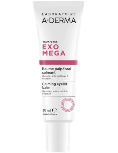 A-DERMA EXOMEGA BALSAMO PALPEBRAL CALMANTE  1 ENVASE 15 ML
