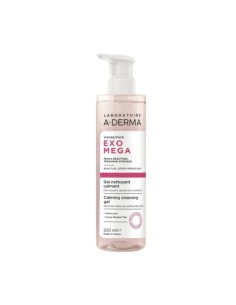 A-DERMA EXOMEGA FACIAL GEL LIMPIADOR CALMANTE  1 ENVASE 200 ML