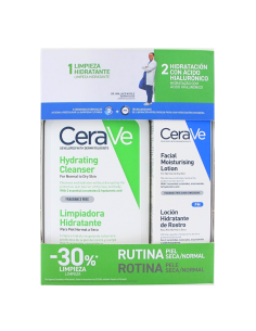 CERAVE PACK LIMPIADOR HIDRATANTE 236ML +LOCION HIDRATANTE 50ML