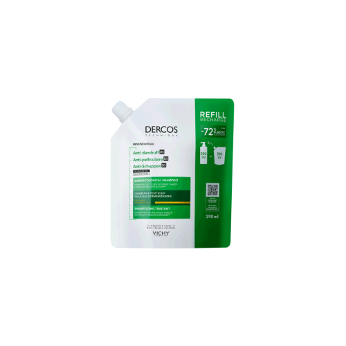 Vichy Dercos Recambio Ecorefill Champu Anticaspa Cabello Seco 390ml