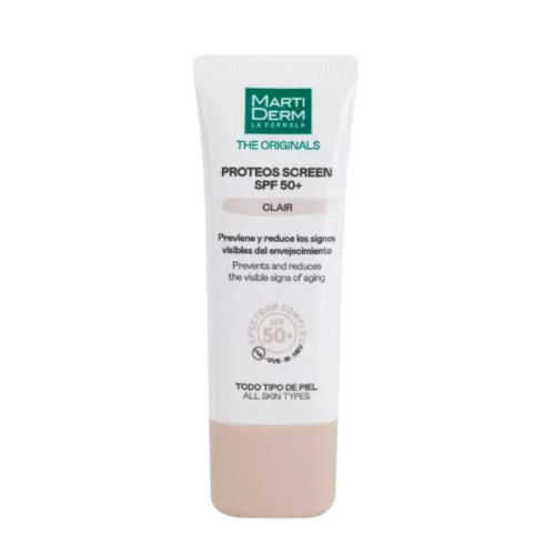 Martiderm Proteos Screen Spf50+ Clair 1 Envase 40ml