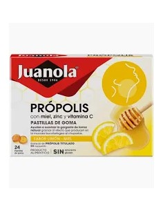 Comprar Juanola Propolis Miel Zinc Vitamina C 24 Pastillas a precio online