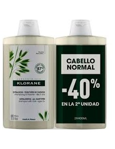 KLORANE DUPLO CHAMPU AVENA 2 X 400ML