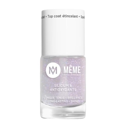 Meme Top Coat Uñas 1 Envase 10ml Color Brillante