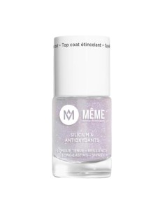 MEME TOP COAT UÑAS  1 ENVASE 10 ML COLOR BRILLANTE