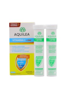 AQUILEA VITAMINA C + ZINC  28 COMPRIMIDOS EFERVESCENTES