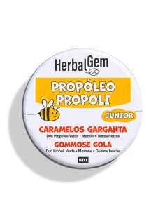 PRANAROM HERBALGEM JUNIOR PROPOLEO CARAMELOS 4G