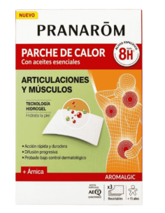 PRANAROM PARCHE DE CALOR CON ACEITES ESENCIALES X3 UND
