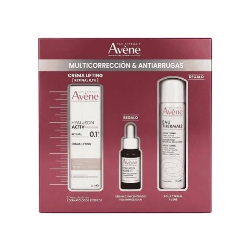 Avene Pack Hyaluronic Retinal 0,1 30ml + Hyaluronic Serum 10ml + Eau Thermalle 50ml