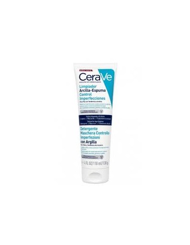 CERAVE LIMPIADOR ARCILLA-ESPUMA CONTROL IMPERFECCIONES  118 ML