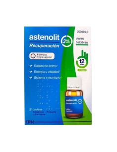 ASTENOLIT RECUPERACION  12 VIALES 10 ML