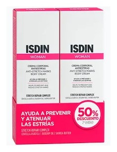 ISDIN WOMAN DUPLO CREMA ANTIESTRIAS 2 X 250ML