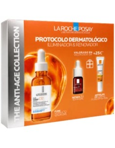 LRP COFRE VITAMIN C12 SERUM 30ML + HYALU B5 SERUM OJOS 5ML + HYALU B5 SERUM 10ML