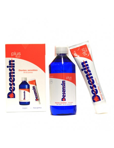 Comprar Desensin Plus Fluor Pack Pasta + Colutorio a precio online