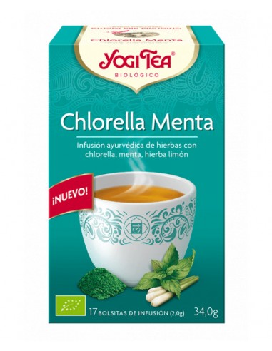 Yogi Tea Chlorella Menta 17 Bolsas