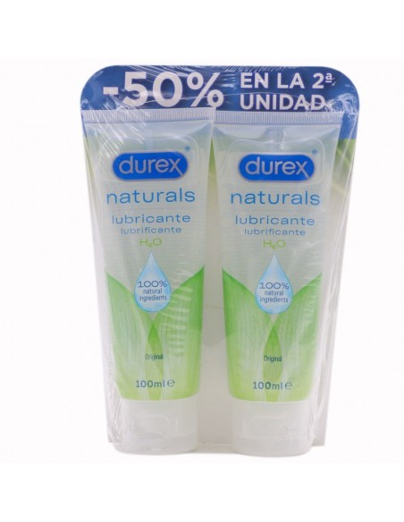 DUREX NATURALS INTIMATE GEL  2 U X 100 ML