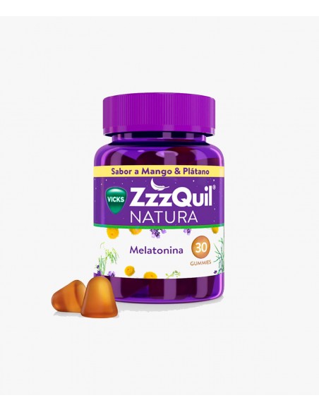 Comprar Zzzquil Natura Sabor Mango & Platano 30 Gummies a precio online