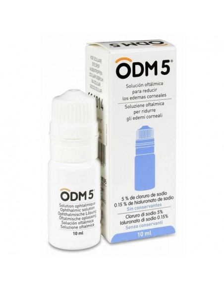 Comprar Odm 5 Antiedema Corneal Solucion Oftalmica Hiperosmolar 10ml a precio online