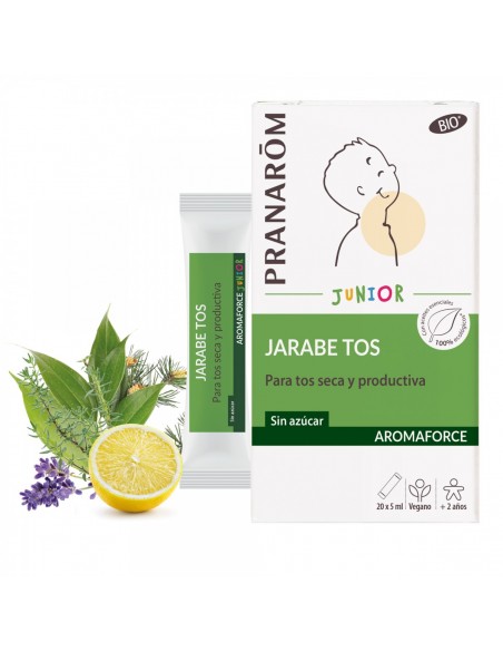 PRANAROM JUNIOR JARABE TOS BIO 20 X 5 ML