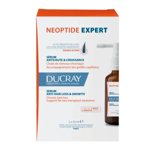 Ducray Neoptide Expert Serum Anticaida Y Crecimiento 2 X 50ml