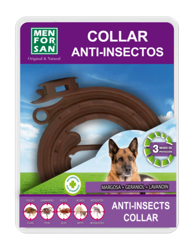 Menforsan Collar Perros Anti Insectos...