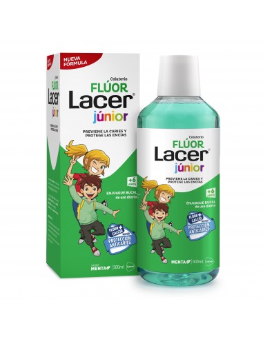 Lacer Fluor Junior Enjuague Bucal Uso...