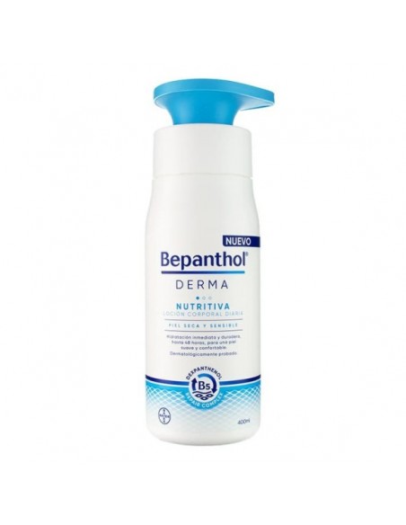 BEPANTHOL DERMA NUTRITIVA LOCION CORPORAL DIARIA  1 ENVASE 400 ML