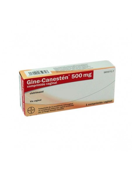GINE-CANESTEN 500 MG 1 CAPSULA VAGINAL BLANDA