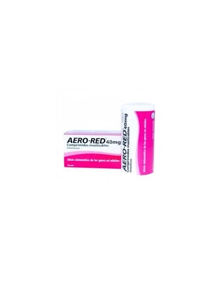 AERO RED 40 MG 100 COMPRIMIDOS MASTICABLES