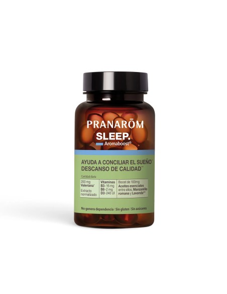 PRANAROM AROMABOOST SLEEP  60 CAPSULAS