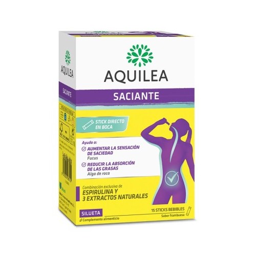 Aquilea Saciante 15 Sticks Solubles 15ml Sabor Frambuesa