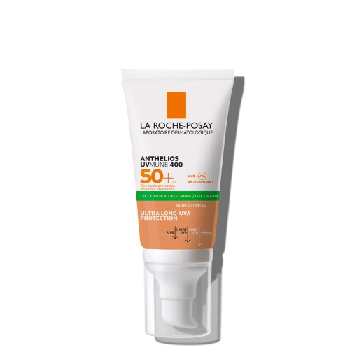 La Roche Posay Anthelios Uvmune 400 Gel Antibrillos Con Color Spf 50+ 50ml